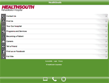 Tablet Screenshot of healthsouthrehabconcordnh.com